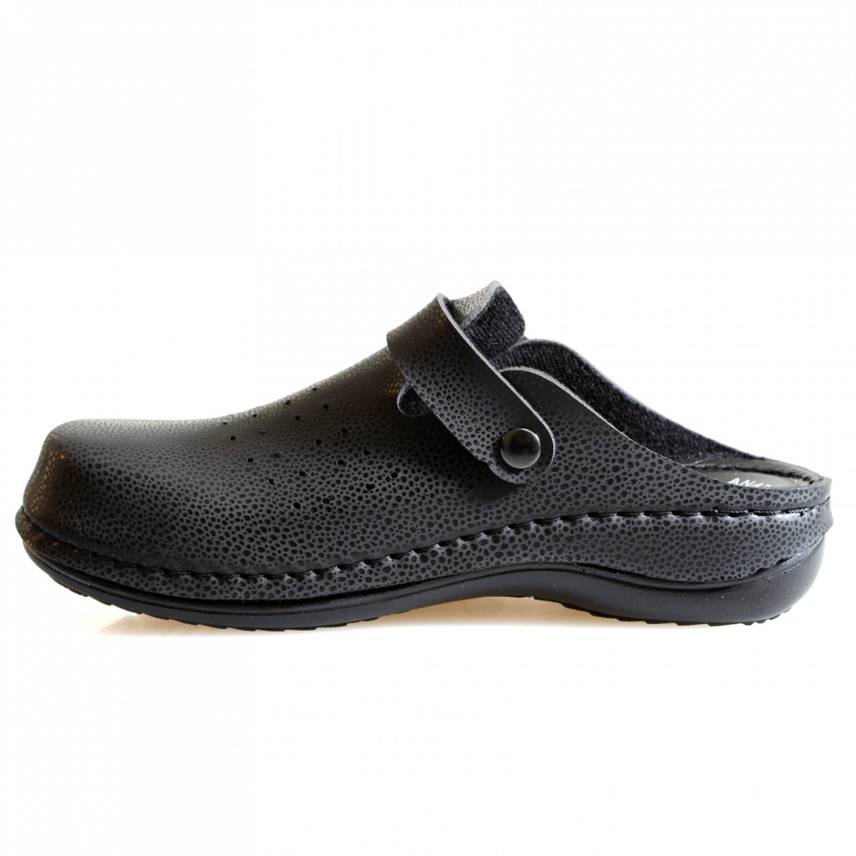 154149 All Black Дамски чехли