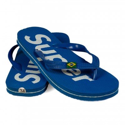216 Royal Blue Детски чехли