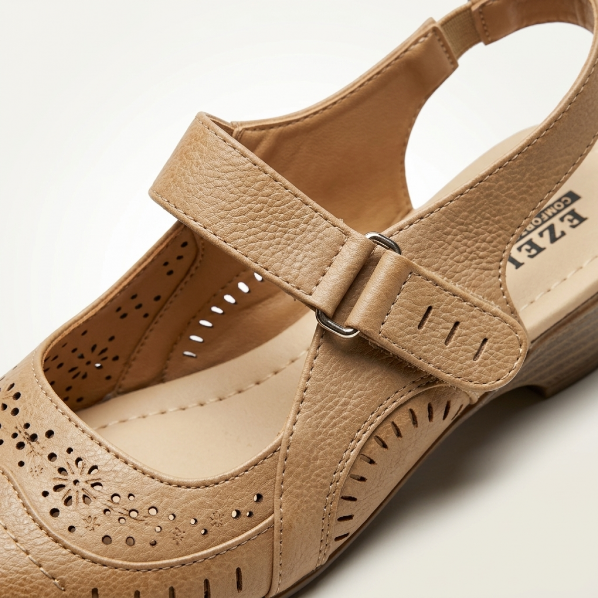899-3 Beige Дамски сандали