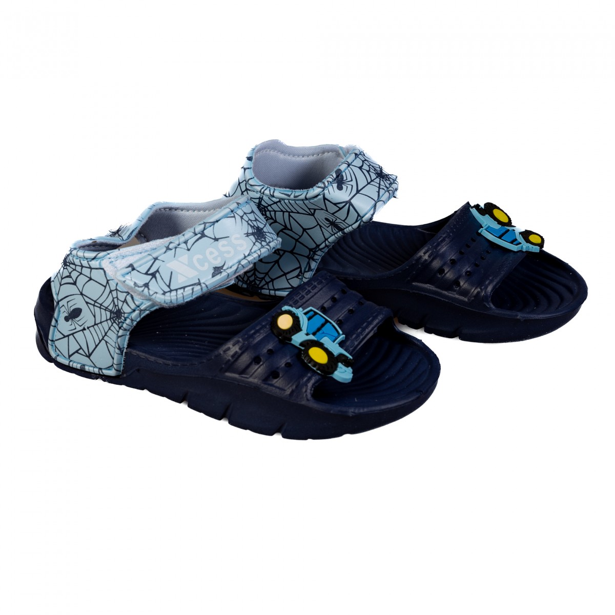 D647 Navy/Blue Детски сандали