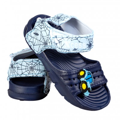 D647 Navy/Blue Детски сандали