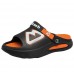 PT-3005 Black/Orange Мъжки чехли с каишка (тип сандали)