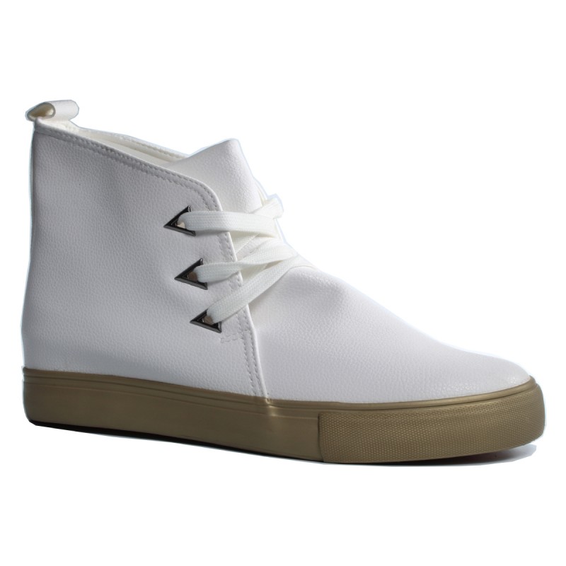 164038 white Дамски кецове