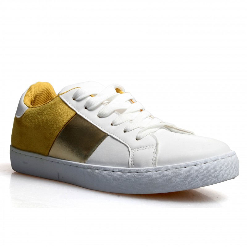 C515-3 White/Yellow Дамски маратонки