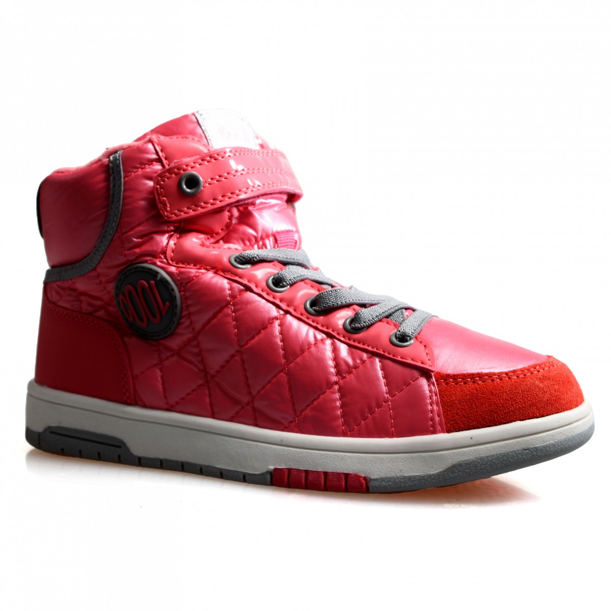 D57-2 Coral/Grey Детски кецове