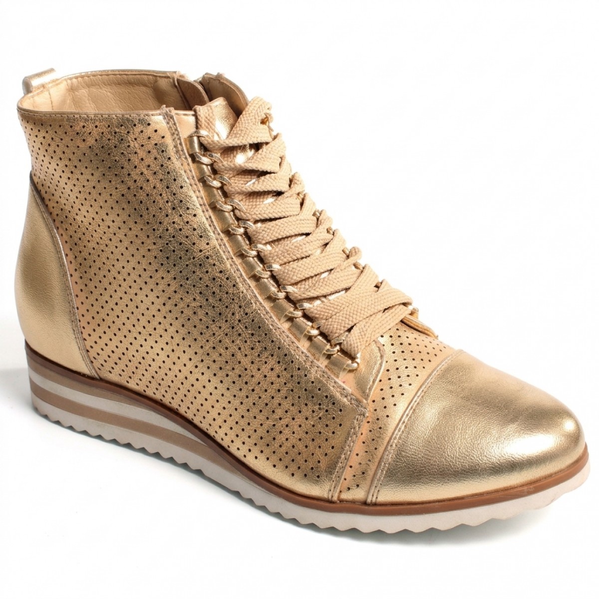 15A8618 Gold Дамски кецове 15A8618 Gold Дамски кецове
