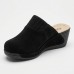 2808-4 black Дамски чехли