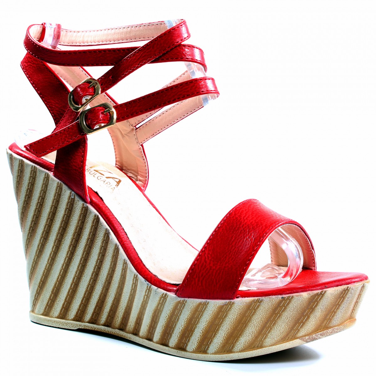 5382-18 Red Дамски сандали
