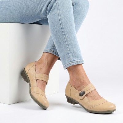 B-408-2 Beige Дамски обувки B-408-2 Beige Дамски обувки
