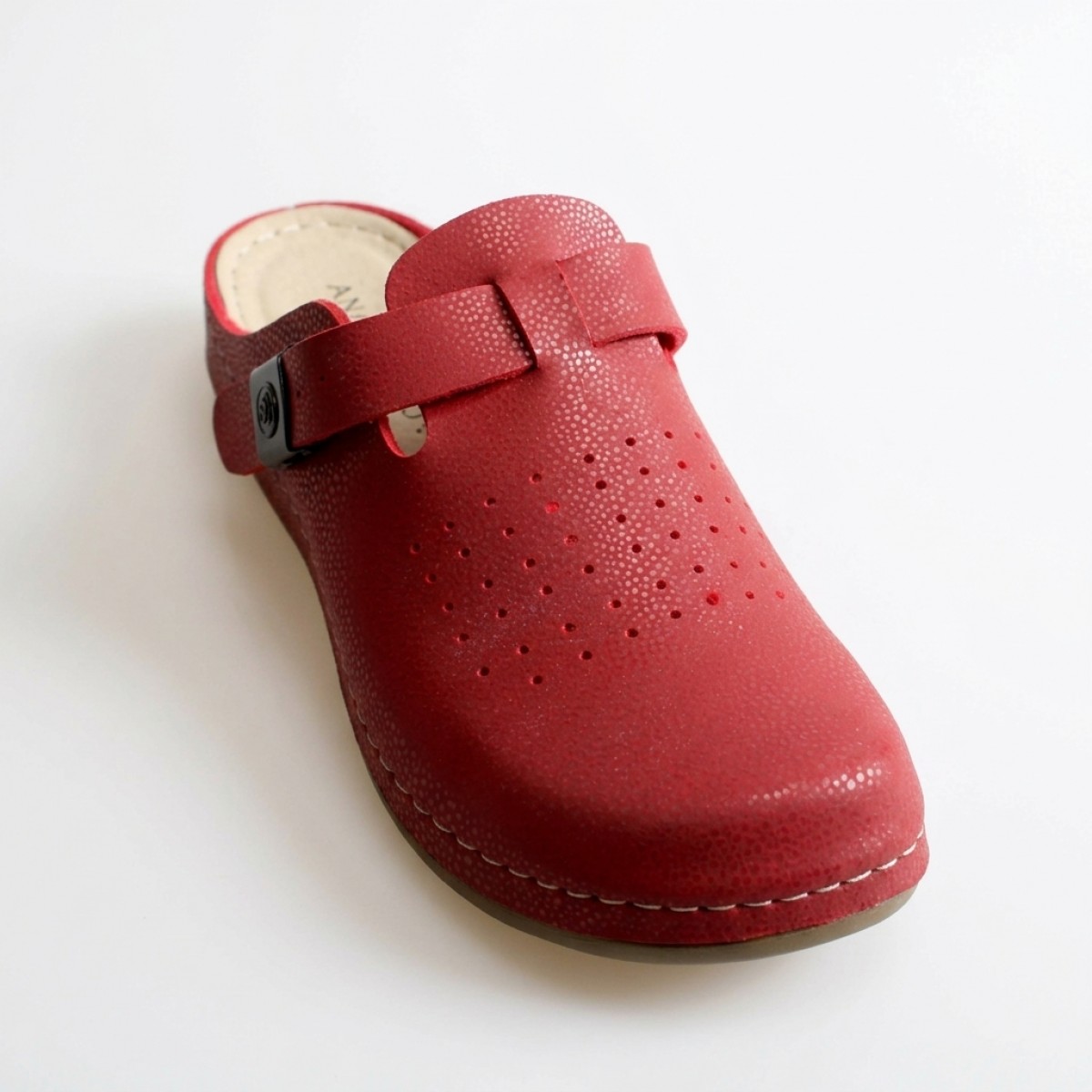 154063 Red Дамски чехли