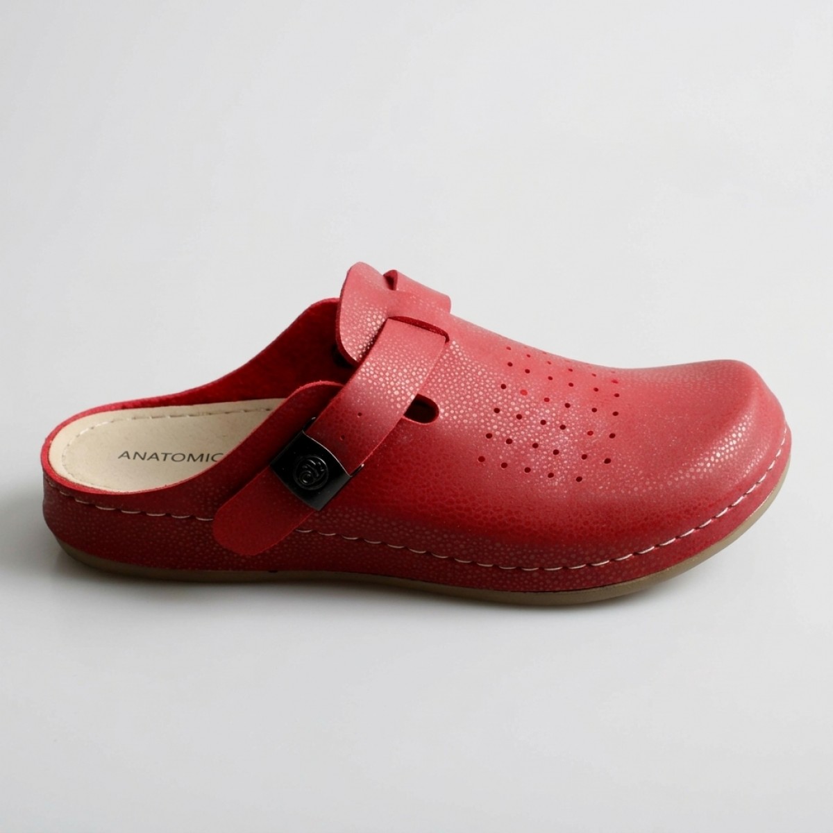 154063 Red Дамски чехли