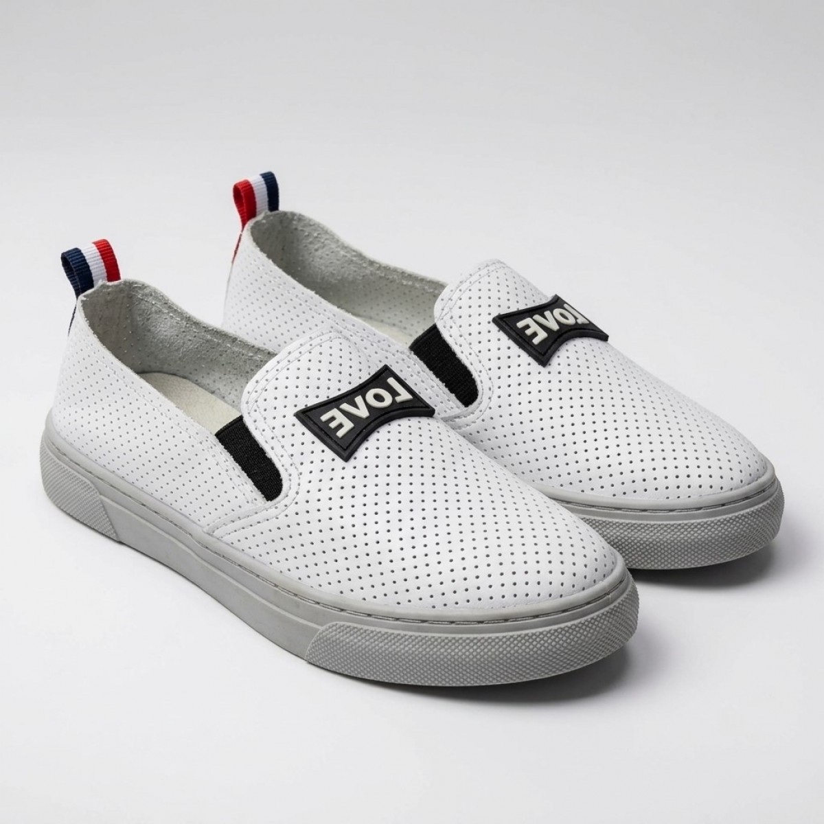 115 White/Black Дамски гуменки 115 White/Black Дамски гуменки