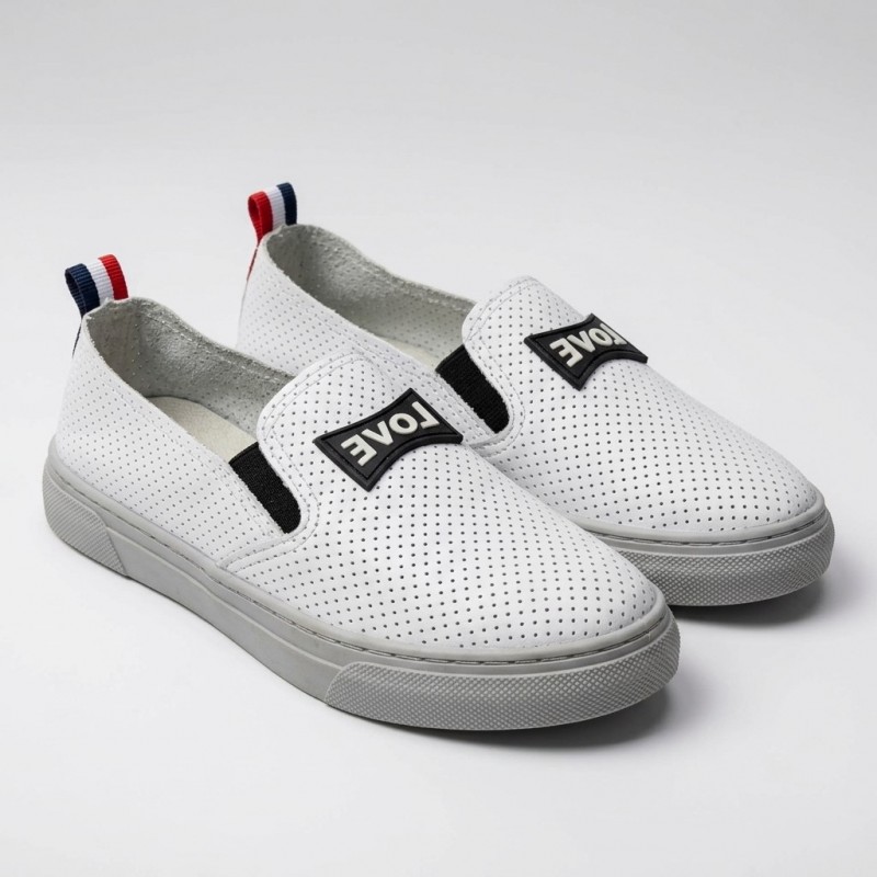 115 White/Black Дамски гуменки