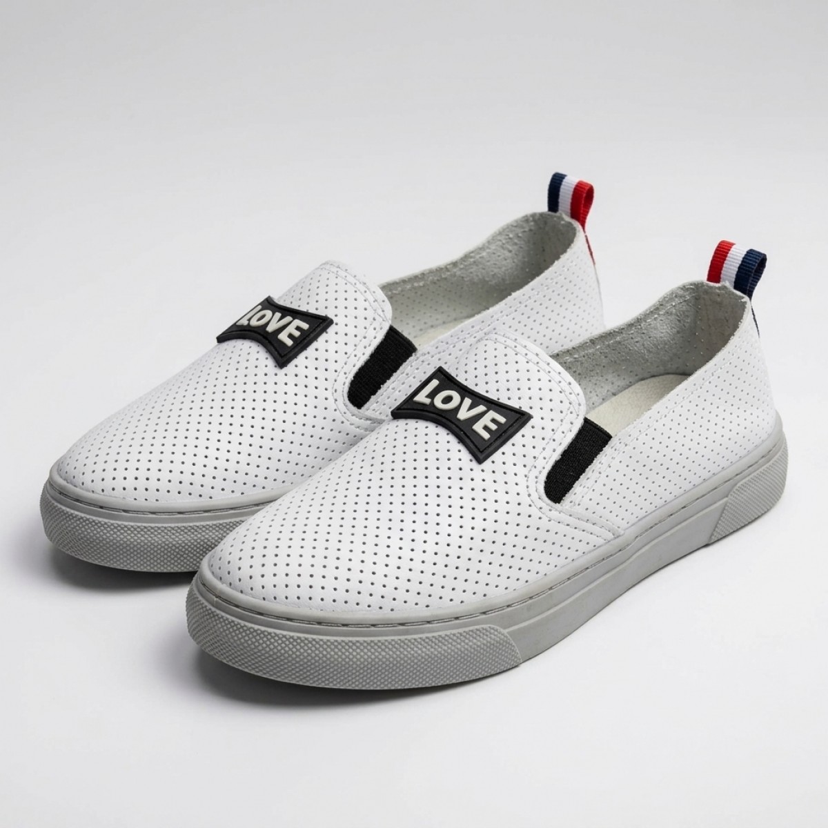 115 White/Black Дамски гуменки 115 White/Black Дамски гуменки
