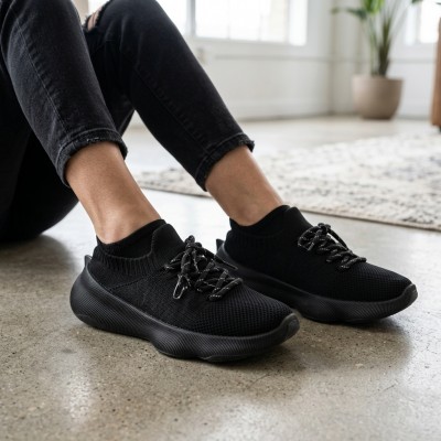 D224 Black Дамски маратонки D224 Black Дамски маратонки