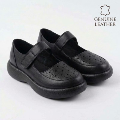 TR-2025 Black Дамски обувки от естествена кожа TR-2025 Black Дамски обувки от естествена кожа
