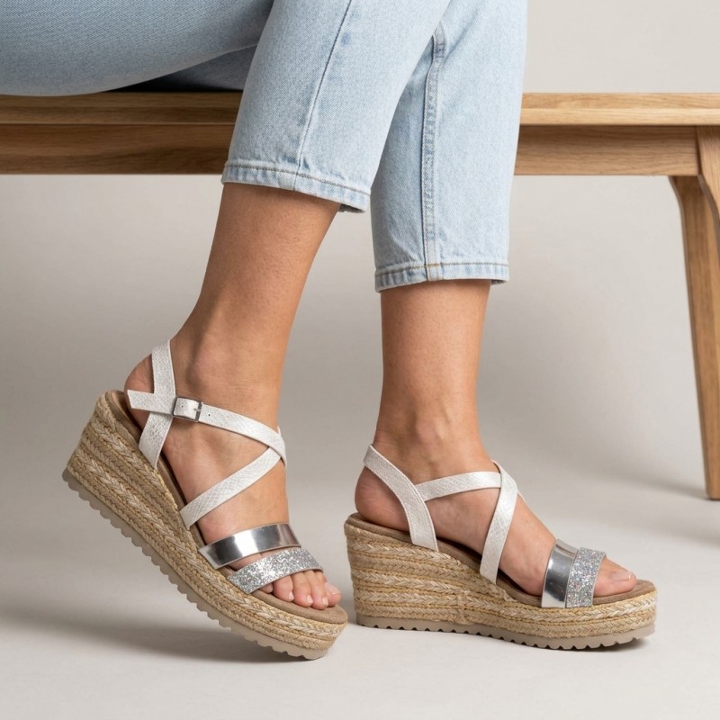 C5079-3 Beige Дамски сандали