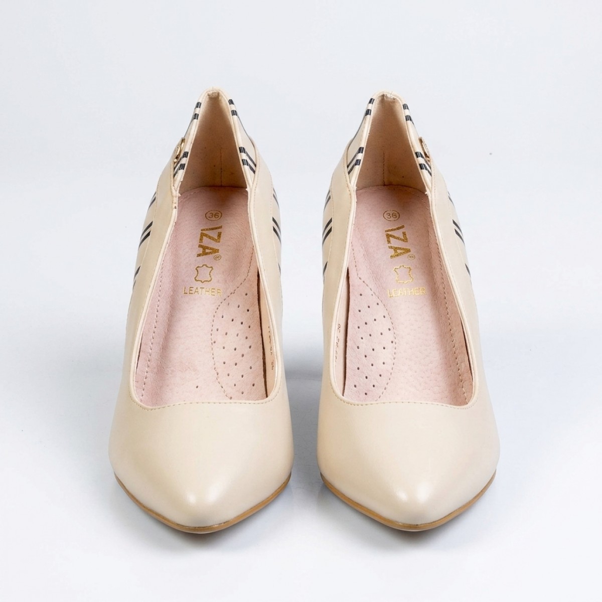 7725-92 Beige Дамски обувки на токчета