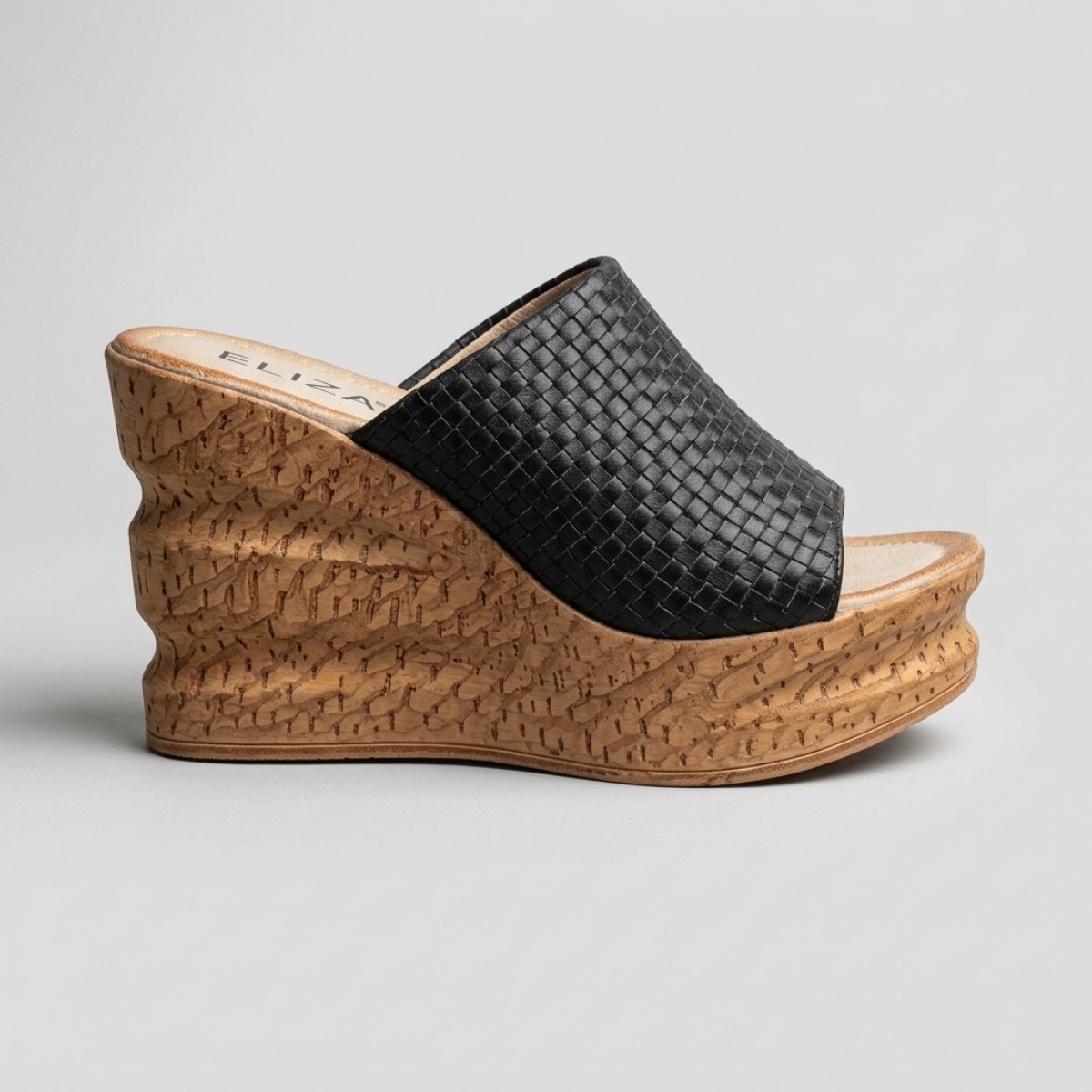 NF998-5 Black Дамски чехли на платформа