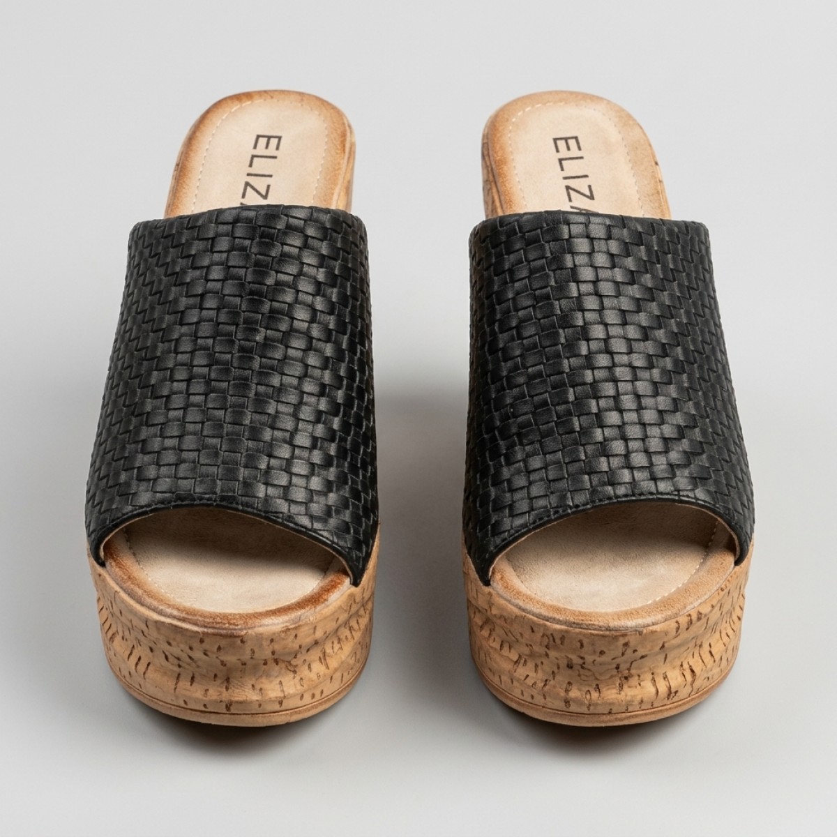 NF998-5 Black Дамски чехли на платформа