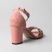 205-2205-7 Pink Дамски сандали на токчета
