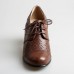 887-2 Dark Brown Дамски обувки на токчета