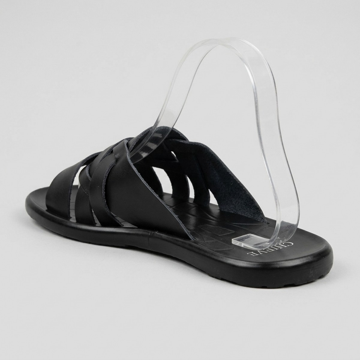 082071 Black Мъжки чехли 082071 Black Мъжки чехли