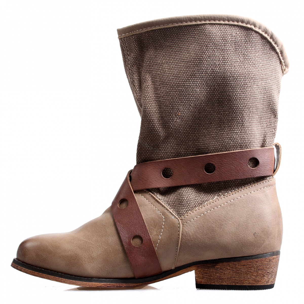 11A5508 Khaki Дамски летни боти 11A5508 Khaki Дамски летни боти