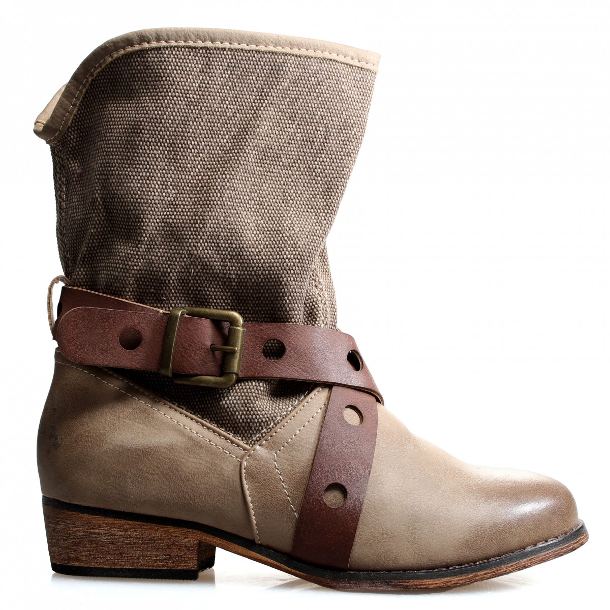 11A5508 Khaki Дамски летни боти 11A5508 Khaki Дамски летни боти