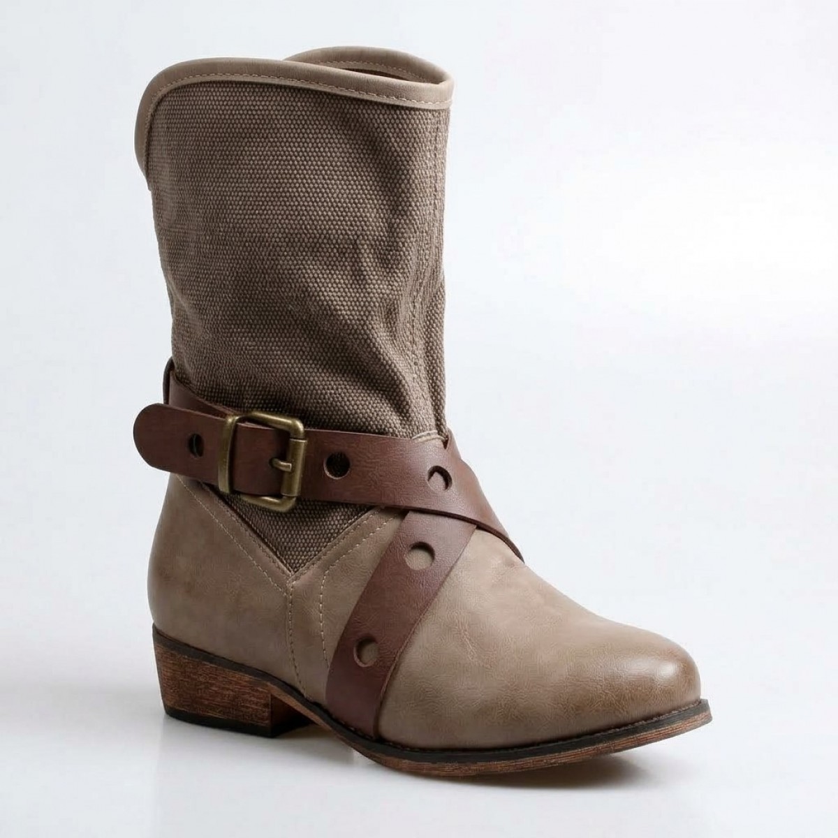 11A5508 Khaki Дамски летни боти 11A5508 Khaki Дамски летни боти
