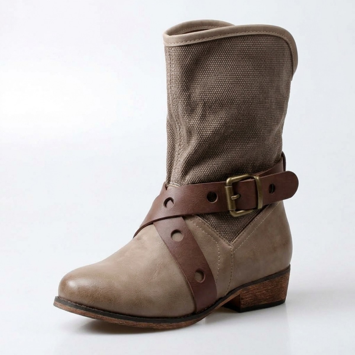 11A5508 Khaki Дамски летни боти 11A5508 Khaki Дамски летни боти