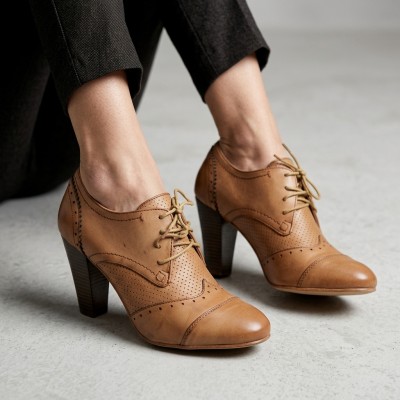 12S2635 Camel Дамски обувки на токчета 12S2635 Camel Дамски обувки на токчета