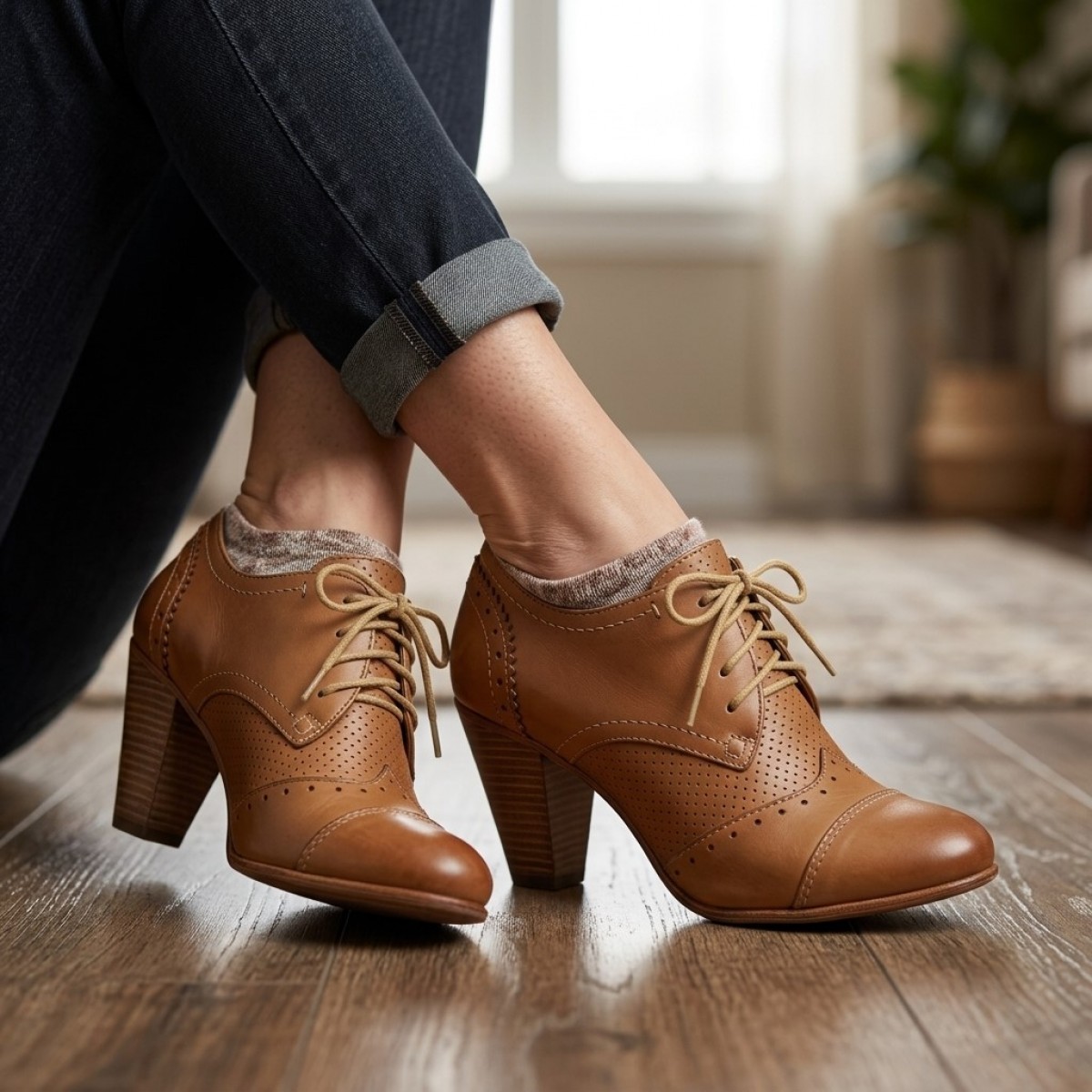 12S2635 Khaki Дамски обувки на токчета 12S2635 Khaki Дамски обувки на токчета
