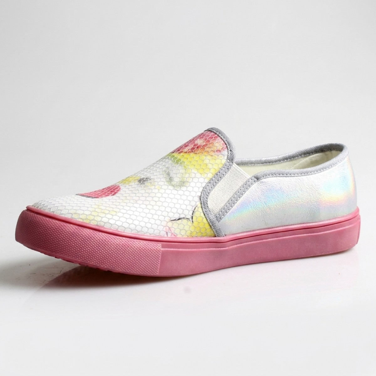 16-015359 Grey/Silver Дамски гуменки