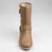 51750/S-19 Khaki Дамски летни боти