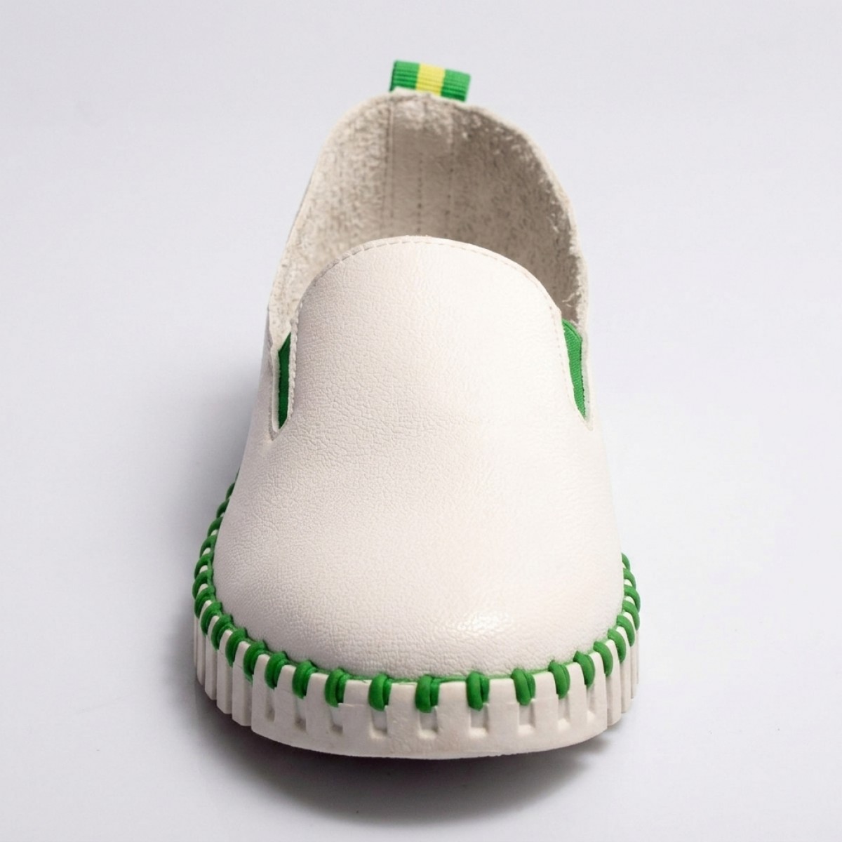 308005 White/Green Дамски гуменки 308005 White/Green Дамски гуменки