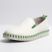 308005 White/Green Дамски гуменки