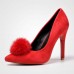 8191-2A Red Дамски обувки на токчета