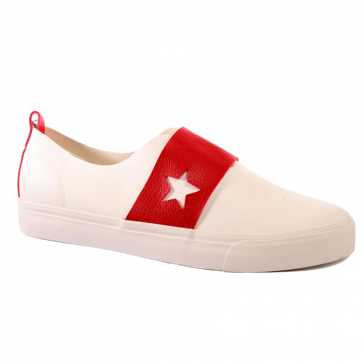 1745-3 Red White Дамски гуменки 1745-3 Red White Дамски гуменки